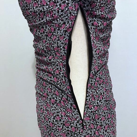 Floret Studios NWT Floral Mini Dress Women L - Picture 7 of 12